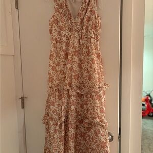 Floral maxi dress